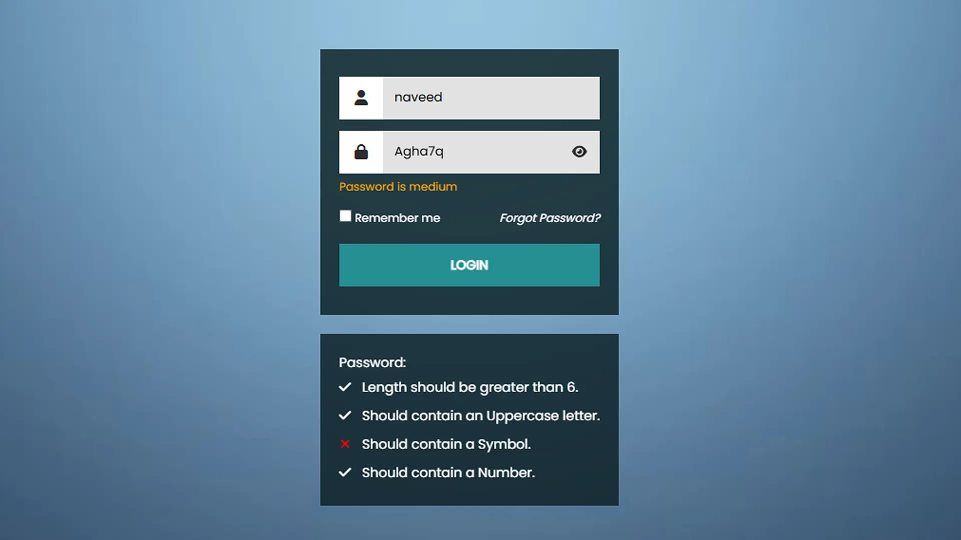 Password Strength Checker Img