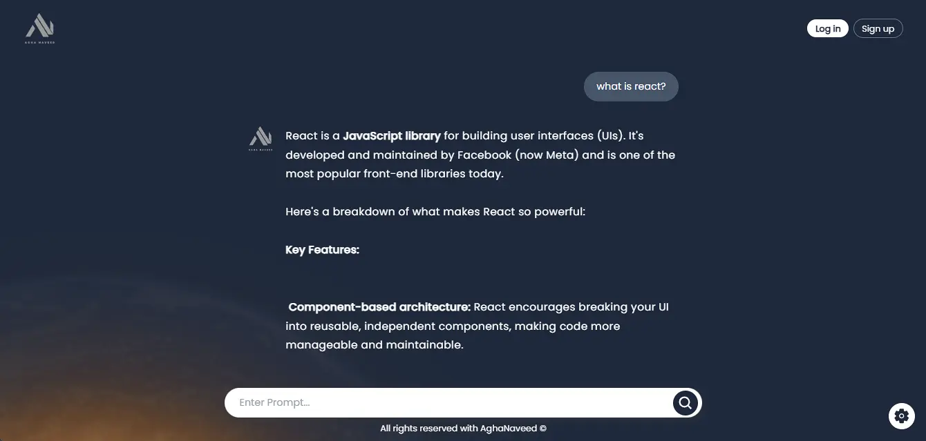 Agha Chatbot