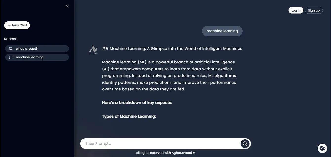 Agha Chatbot
