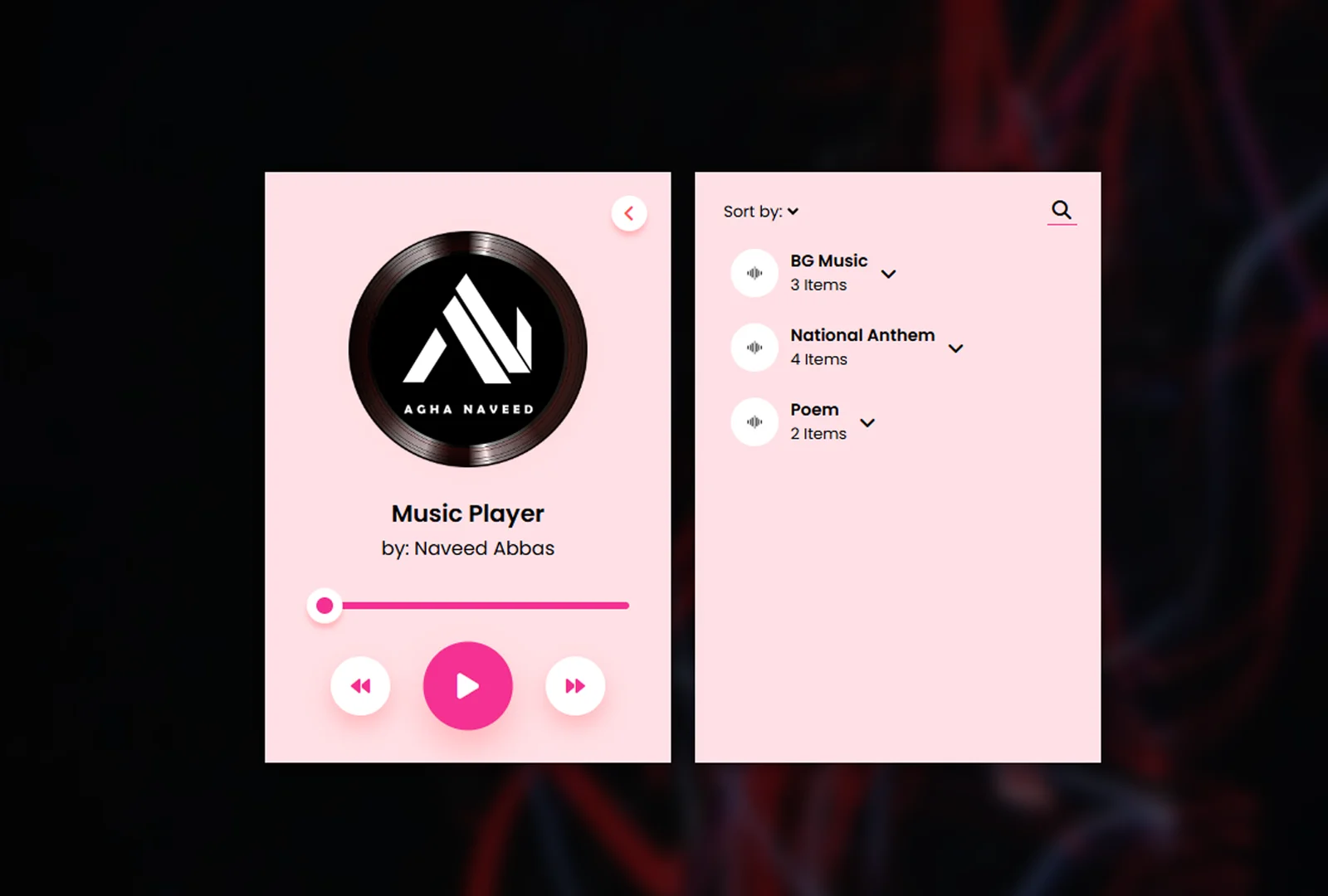 Music Player Pic